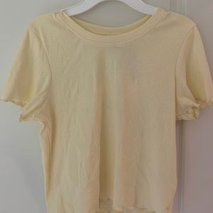 Yellow Crop Top!!